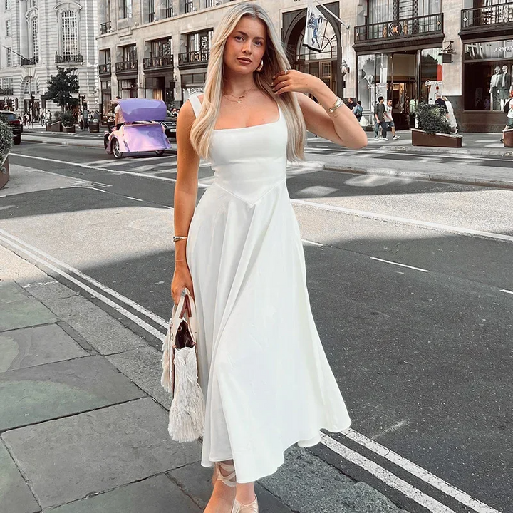 Vestido Blanche Midi