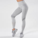 GlamFit Seamless Yoga - Leggings Fitness de Cintura Alta