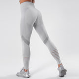 GlamFit Seamless Yoga - Leggings Fitness de Cintura Alta