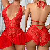 Conjunto de Lingerie Sensual - Chama Sedutora