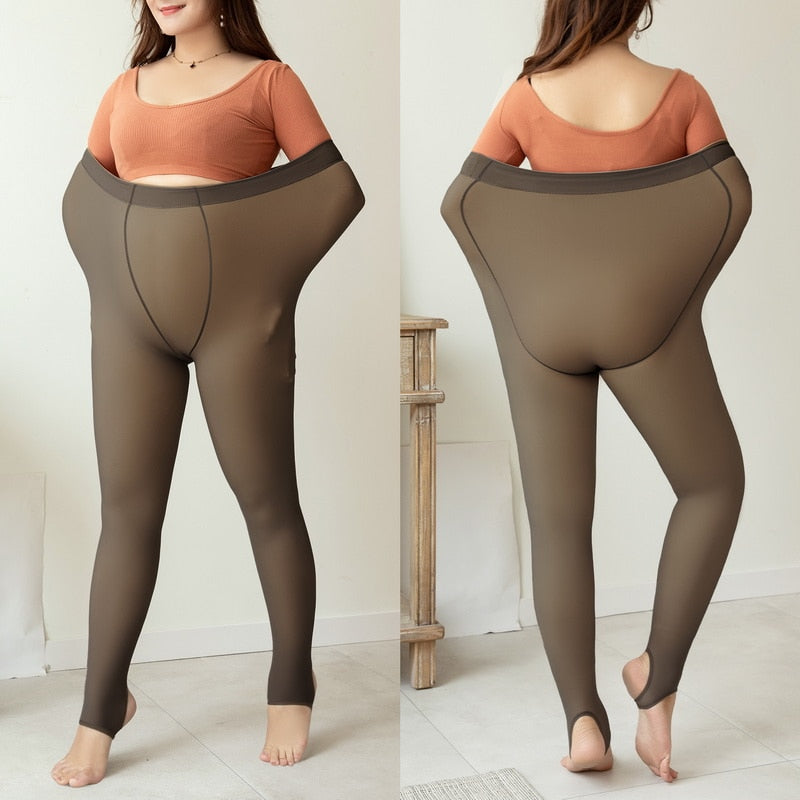 Meia-calça Térmica Plus Size para Inverno - Conforto e Elegância para os Dias Frios